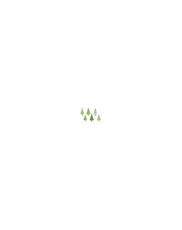 TROQUEL TRIPLITS CHRISTMAS TREES SIZZIX