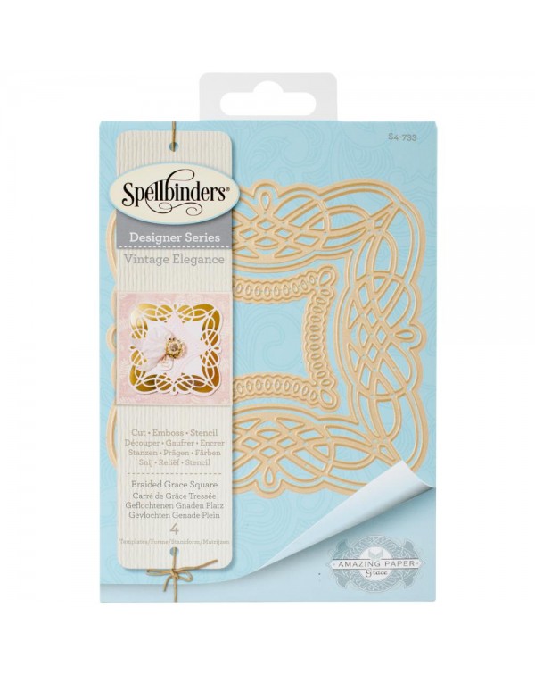 TROQUEL BRIDED GRACE SQUARE SPELLBINDERS