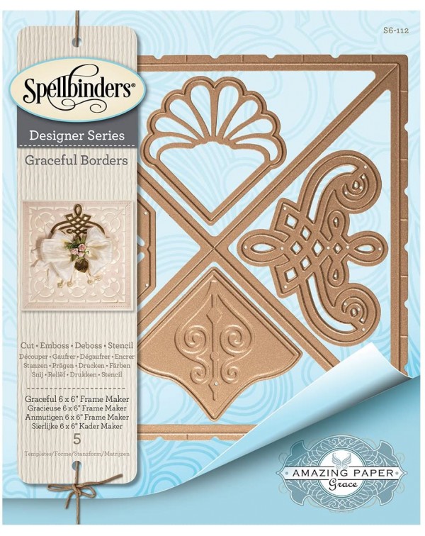 TROQUEL GRACEFUL 6X6 FRAME MAKER SPELLBINDERS