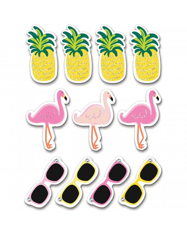 STICKERS 3D GLITTER SUMMER ICONS SOFT SPOKEN