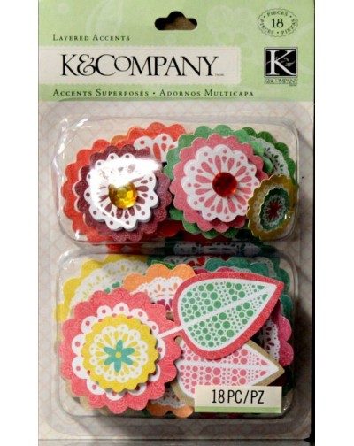 DIE CUTS DOILY LAYERED...