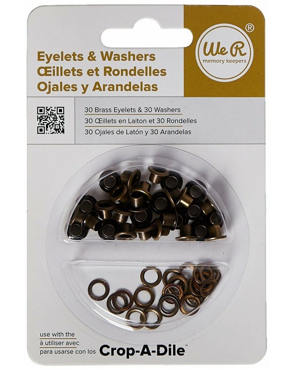 EYELETS & ARANDELAS COLOR BRONCE WRMK