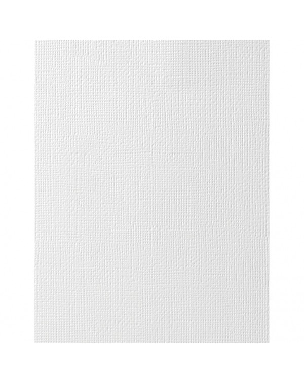 PAPEL CARDSTOCK BLANCO 8,5" X 11" AMERICAN CRAFTS