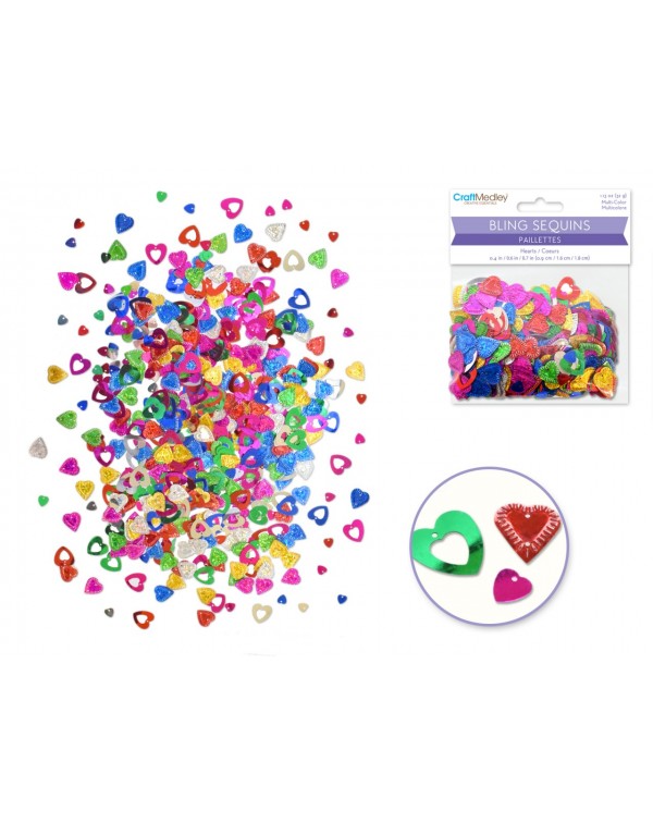 CONFETTI CORAZON MULTICOLOR CRAFT MEDLEY