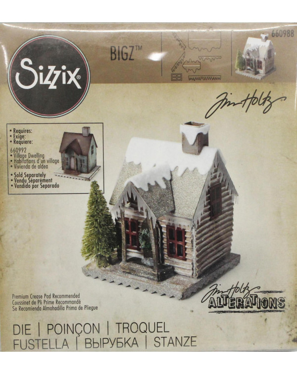 TROQUEL BIGZ VILLAGE WINTER SIZZIX