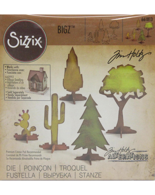 TROQUEL BIGZ VILLAGE LANDSCAPE SIZZIX