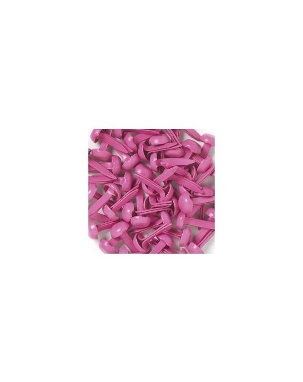 MINI BRADS FUCSIA 5MM X 25UN