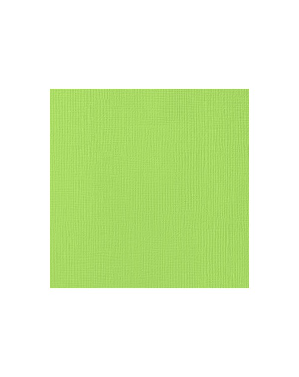 CARDSTOCK KEY LIME 12X12 AMERICAN CRAFTS