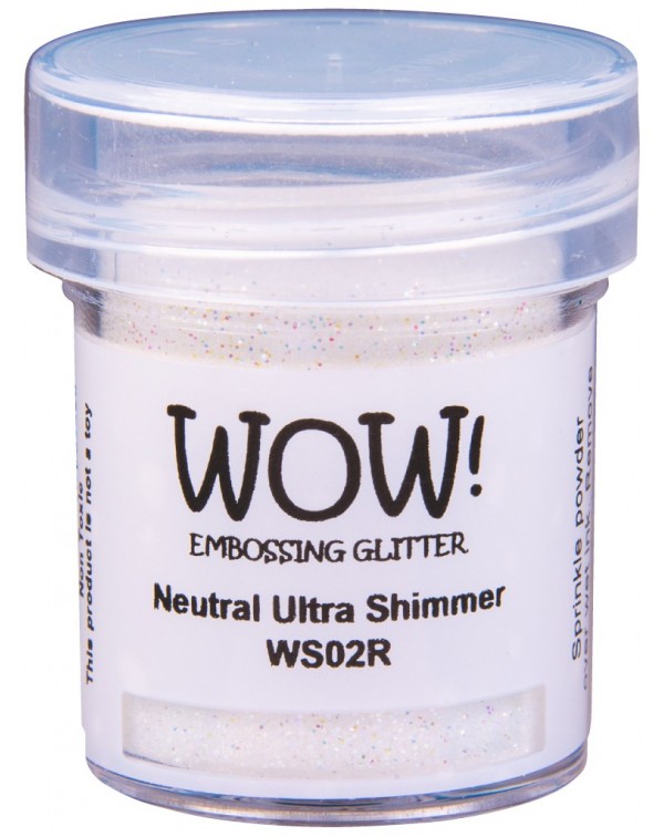 POLVO DE EMBOSSING NEUTRAL ULTRA SHIMMER  WOW