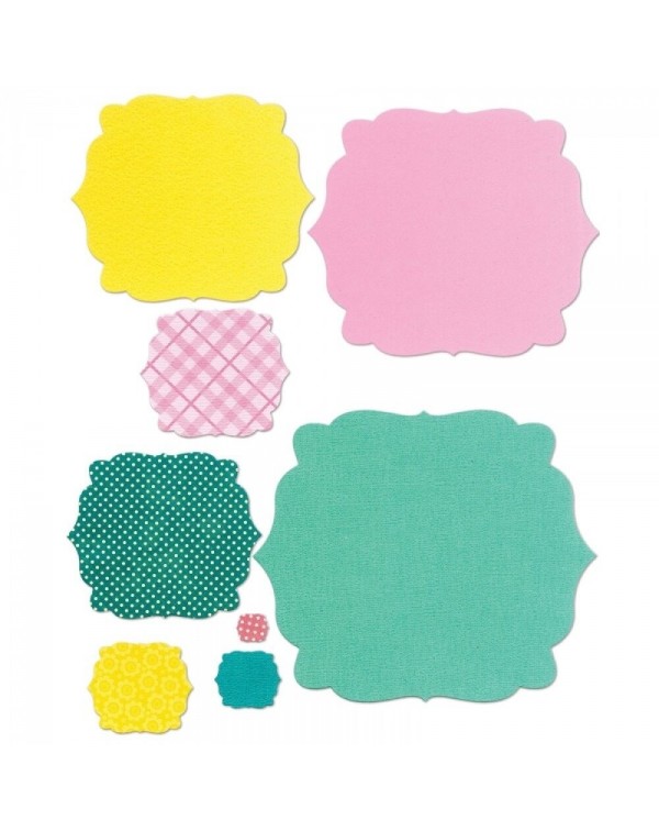 TROQUEL FRAMELITS BUBBLY SIZZIX