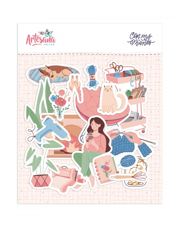 DIE CUTS ILUSTRACIONES CON MIS MANOS ARTESANA TALLER