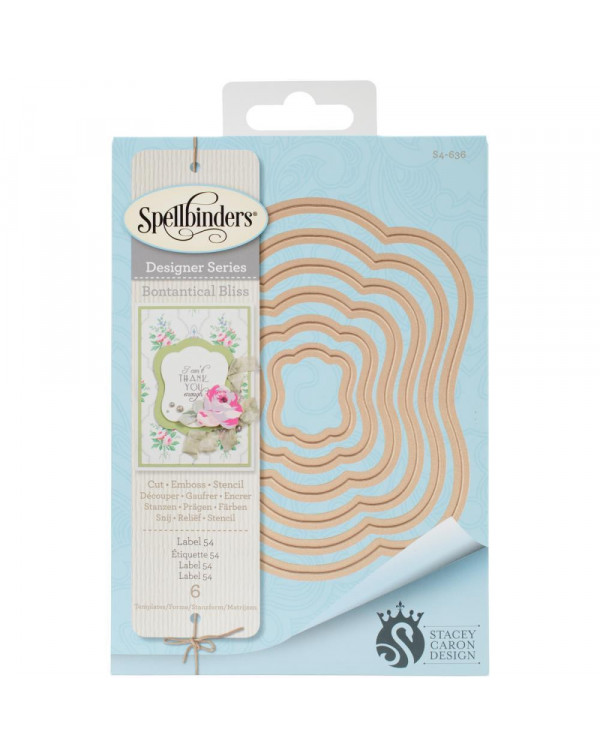 TROQUEL LABEL 54 SPELLBINDERS