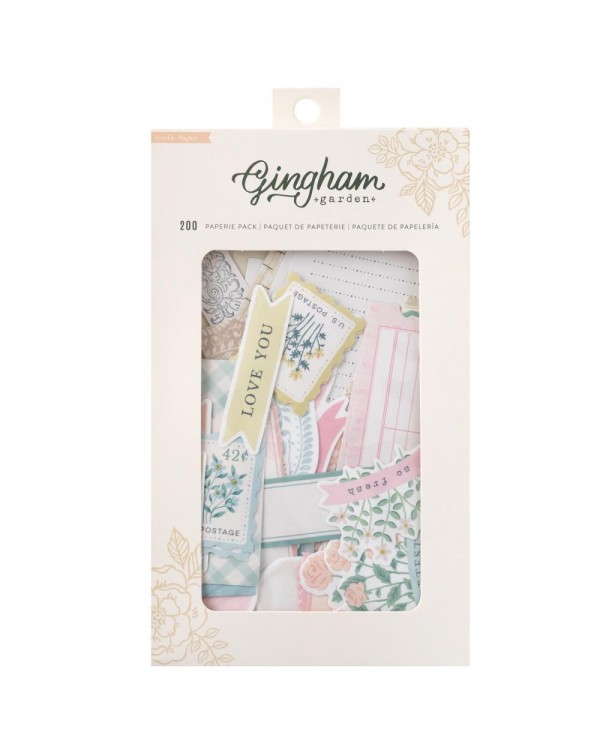 DIE CUTS GINGHAM GARDEN AC