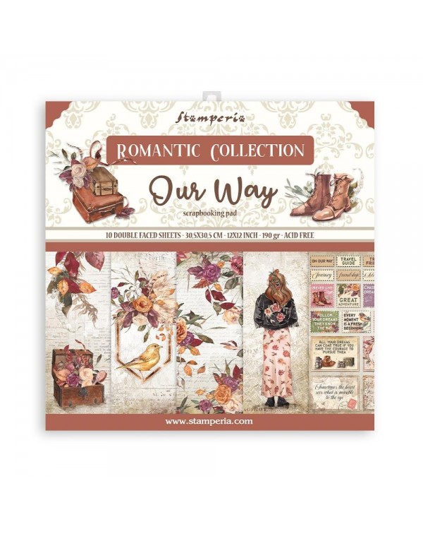 PAPER PAD 12X12 OUR WAY STAMPERIA