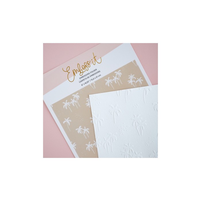 CARPETA DE EMBOSSING PALM BEACH LORA BAILORA