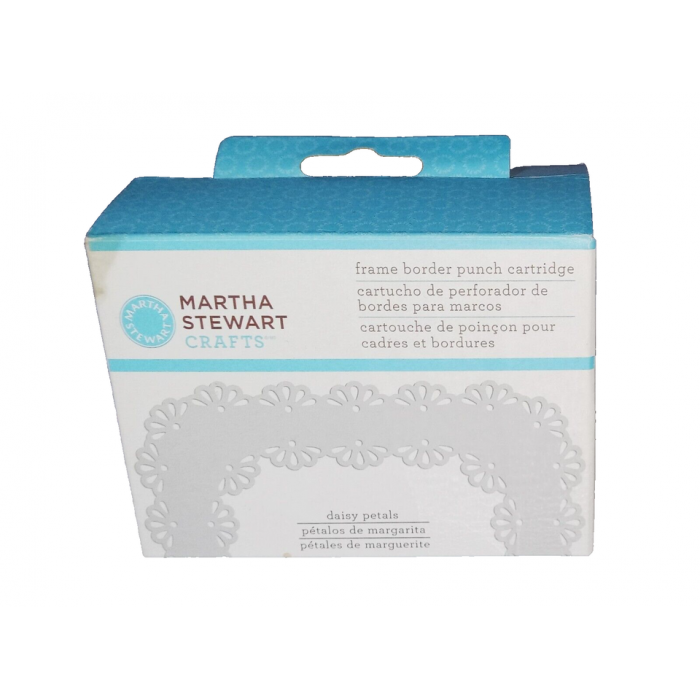 57 MARTHA STEWART 42-65003 FRAME BORDER PUNCH CARTRIDGE - DAISY PETALS