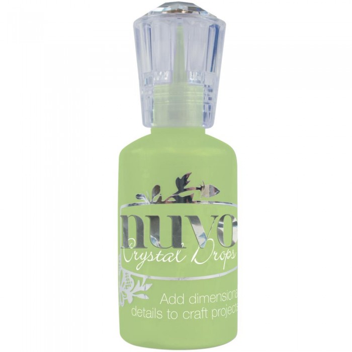 CRYSTAL DROPS GLOSS APPLE GREEN NUVO