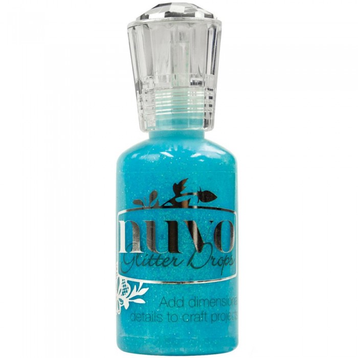 GLITTER DROPS BLUE LAGOON NUVO