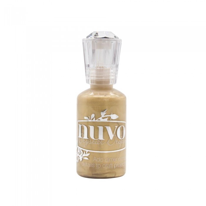 CRYSTAL DROPS MUSTARD GOLD NUVO