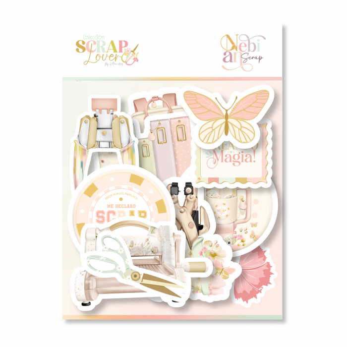 DIE CUTS SCRAP LOVER NEBIAN