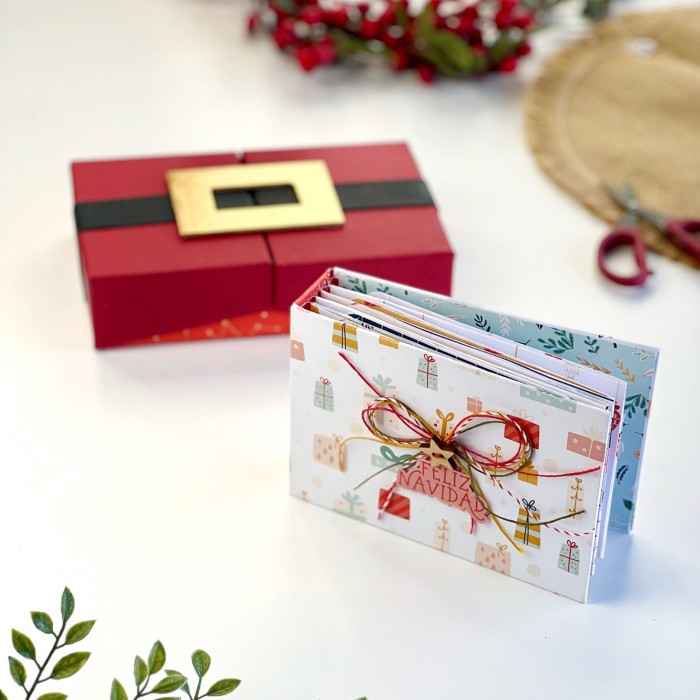 CURSO PRESENCIAL ALBUM CON CAJA FELIZ NAVIDAD