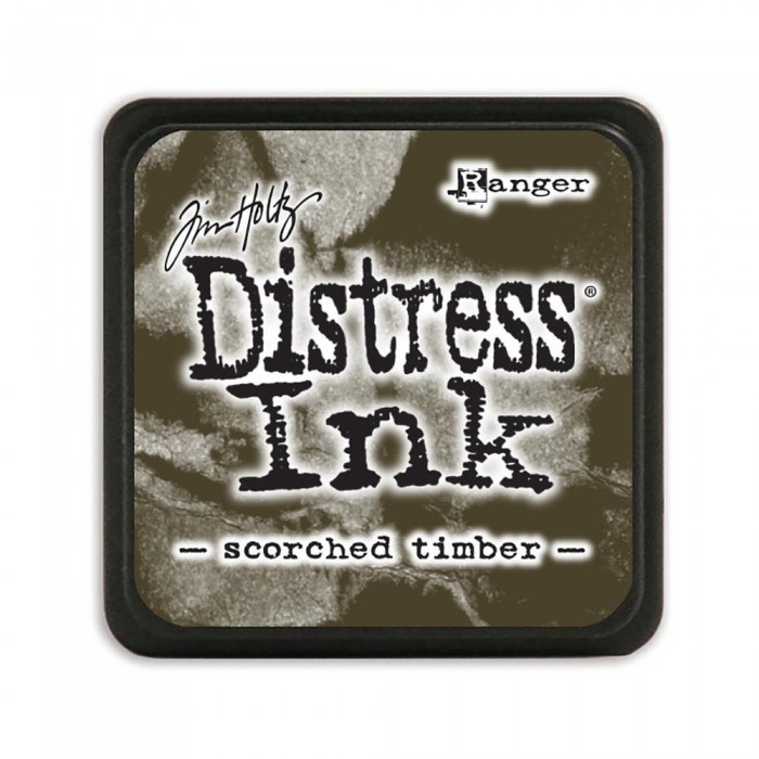 TINTA DISTRESS MINI INK SCORCHED TIMBER