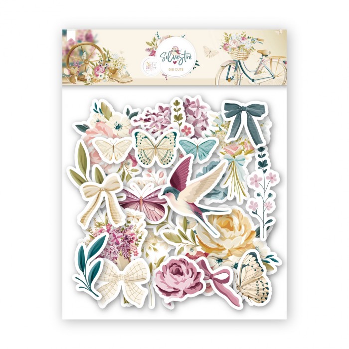 NEBIAN SILVESTRE DIE CUT FLORES