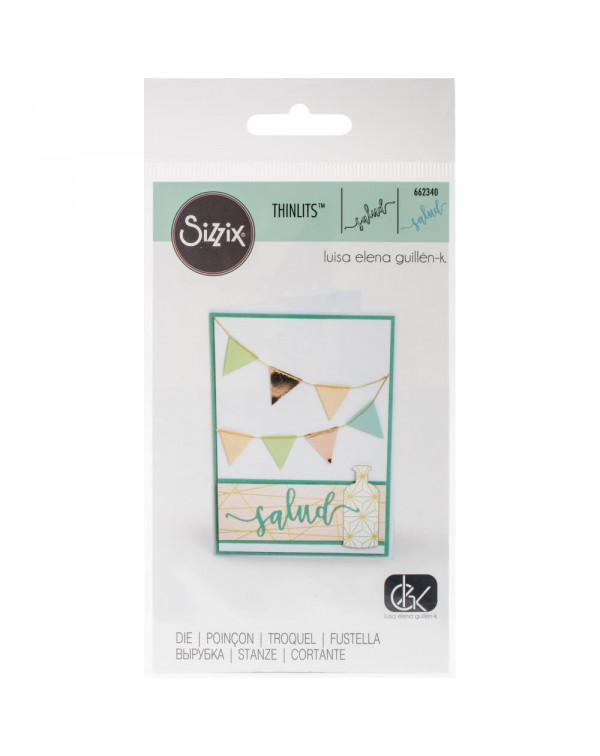 TROQUEL THINLITS DIE BY LUISA ELENA GUILLEN-SALUD SIZZIX