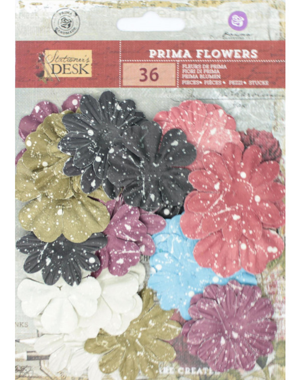 FLORES DE PAPEL STATIONARY DESK FLOWER REWRITE PRIMA