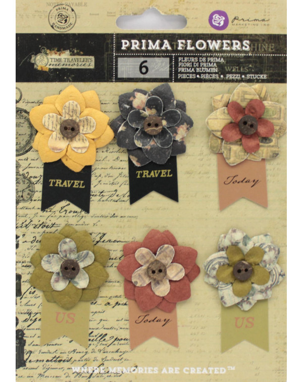 PRIMA FLOWERS X 6