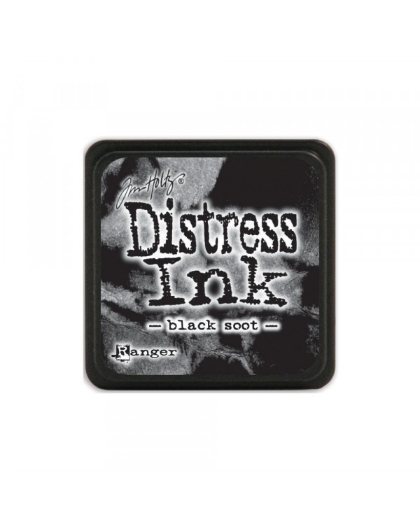 TINTA DISTRESS MINI INK BLACK SOOT