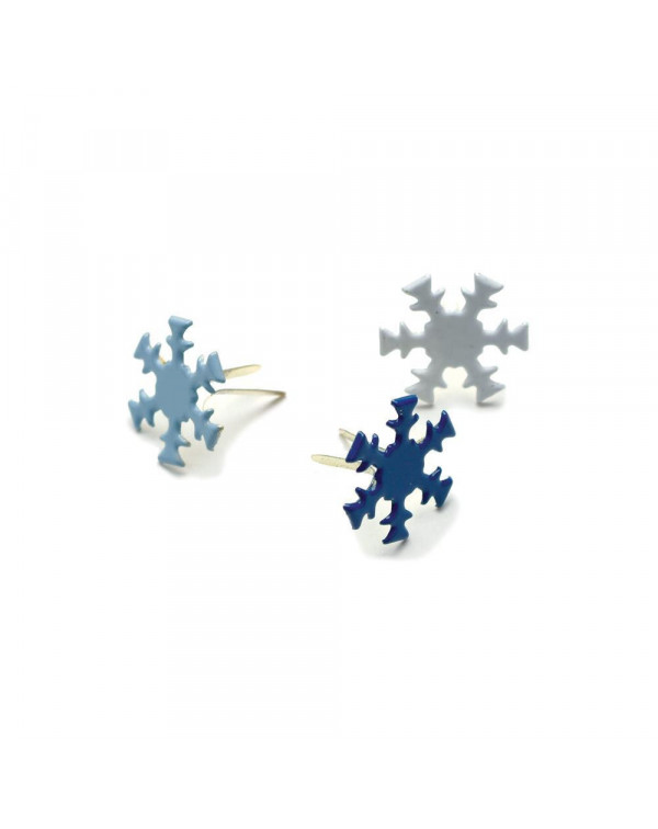 BRADS WINTER SNOWFLAKES COMBO FASTENERS CREATIVE IMPRESSIONS