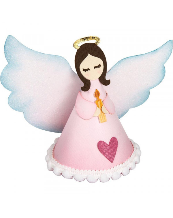 TROQUEL THINLITS ANGEL SIZZIX