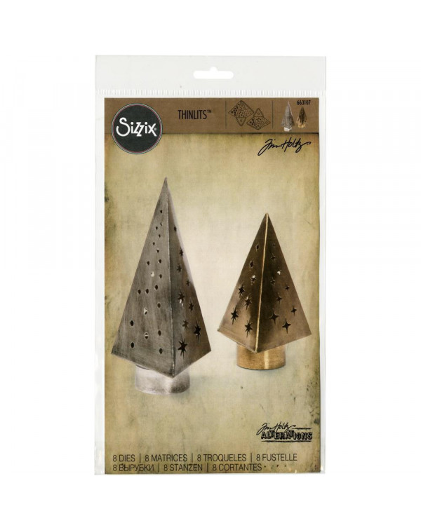 TROQUEL  THINLITS TREE LIGHT SIZZIX