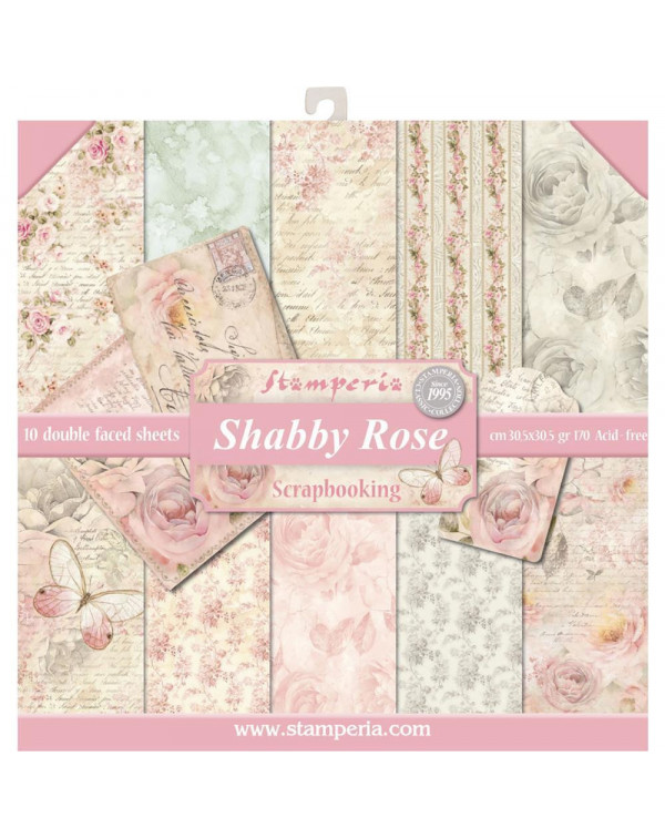 STAMPERIA SHABBY ROSE SBBL12