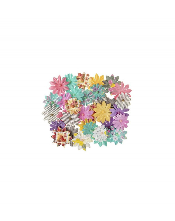 FLORES DE PAPEL MIXED DAISY FLOWERS DARICE