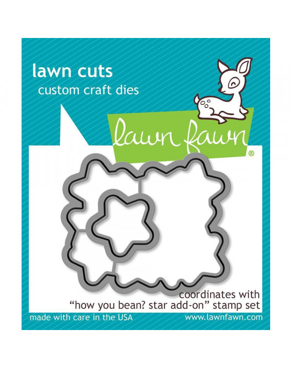 TROQUEL COORDINA CON ESTRELLAS AGREGADAS SET DE SELLOS LAWN FAWN