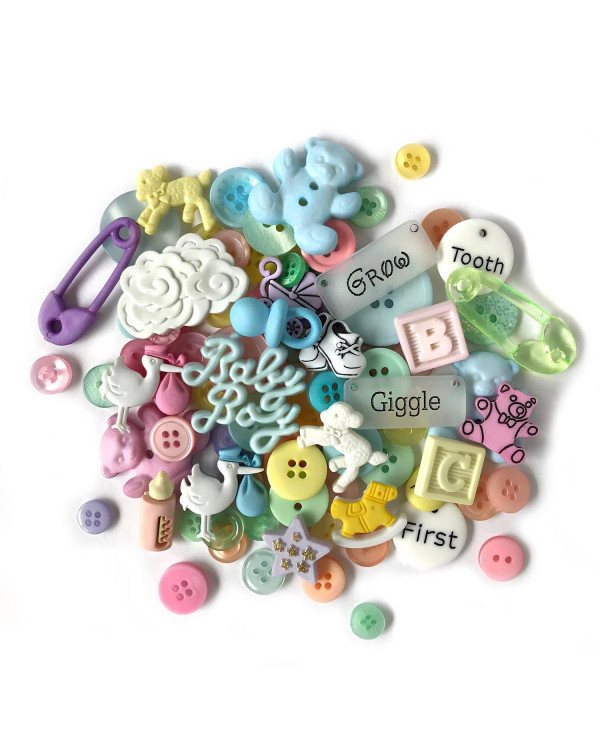 BOTONES BABY VALUE PACK BUTTONS GALORE & MORE