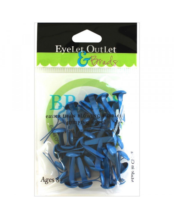 BRADS DARK BLUE EYELET OUTLET