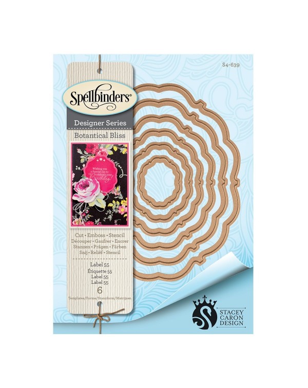 TROQUEL LABELS SPELLBINDERS