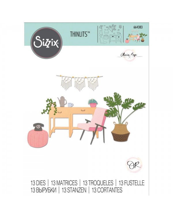 TROQUEL THINLITS INTERIORES SIZZIX