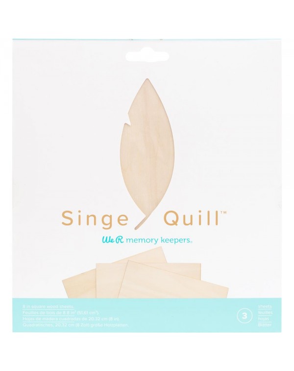 HOJAS DE MADERA SINGE QUILL