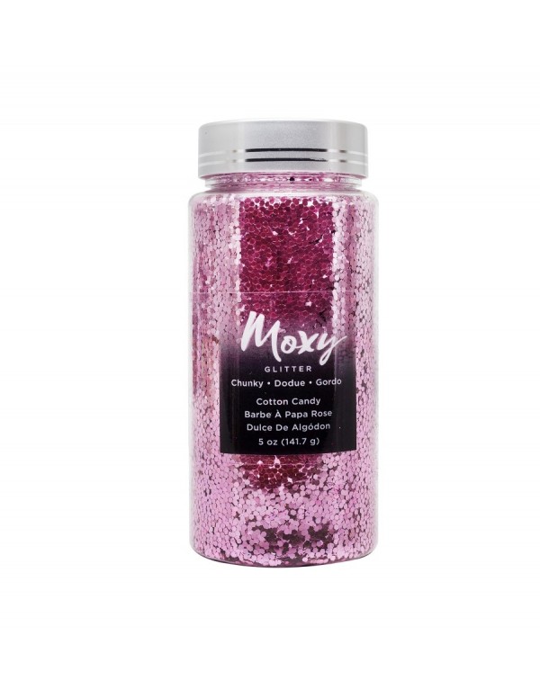 GLITTER MOXY COLOR ROSA 141GR