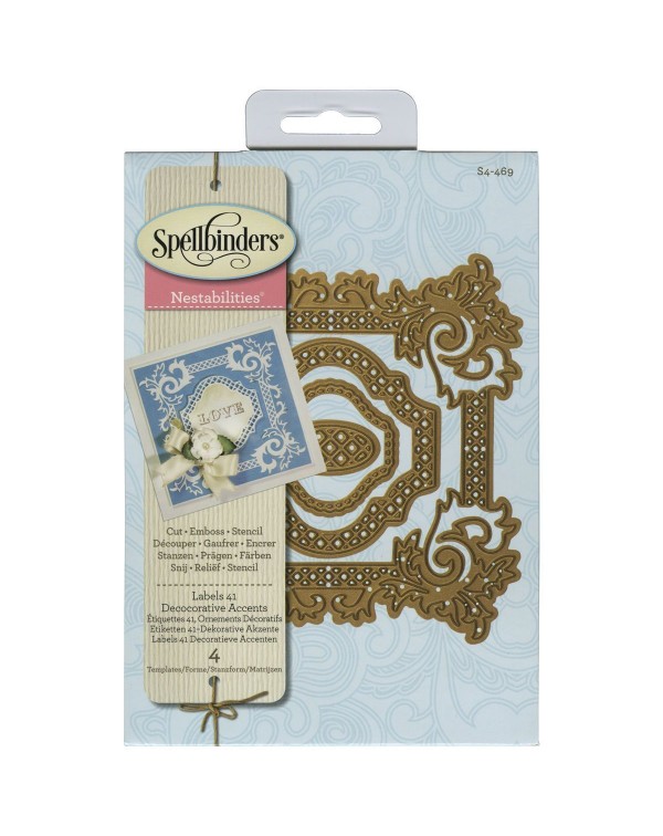 TROQUEL MARCO DECORADO SPELLBINDERS